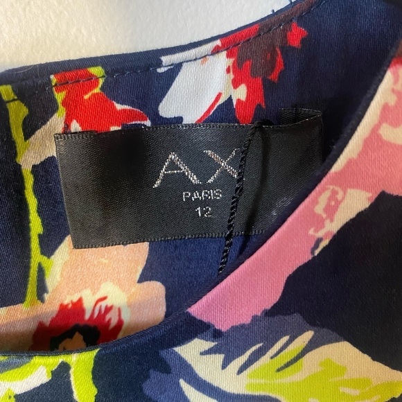 NWT AX Paris Floral Sleeveless Dress size 12 - Picture 4 of 12